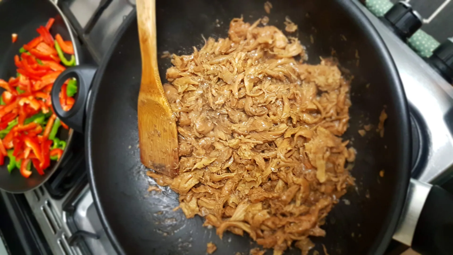 Seitan stir fry