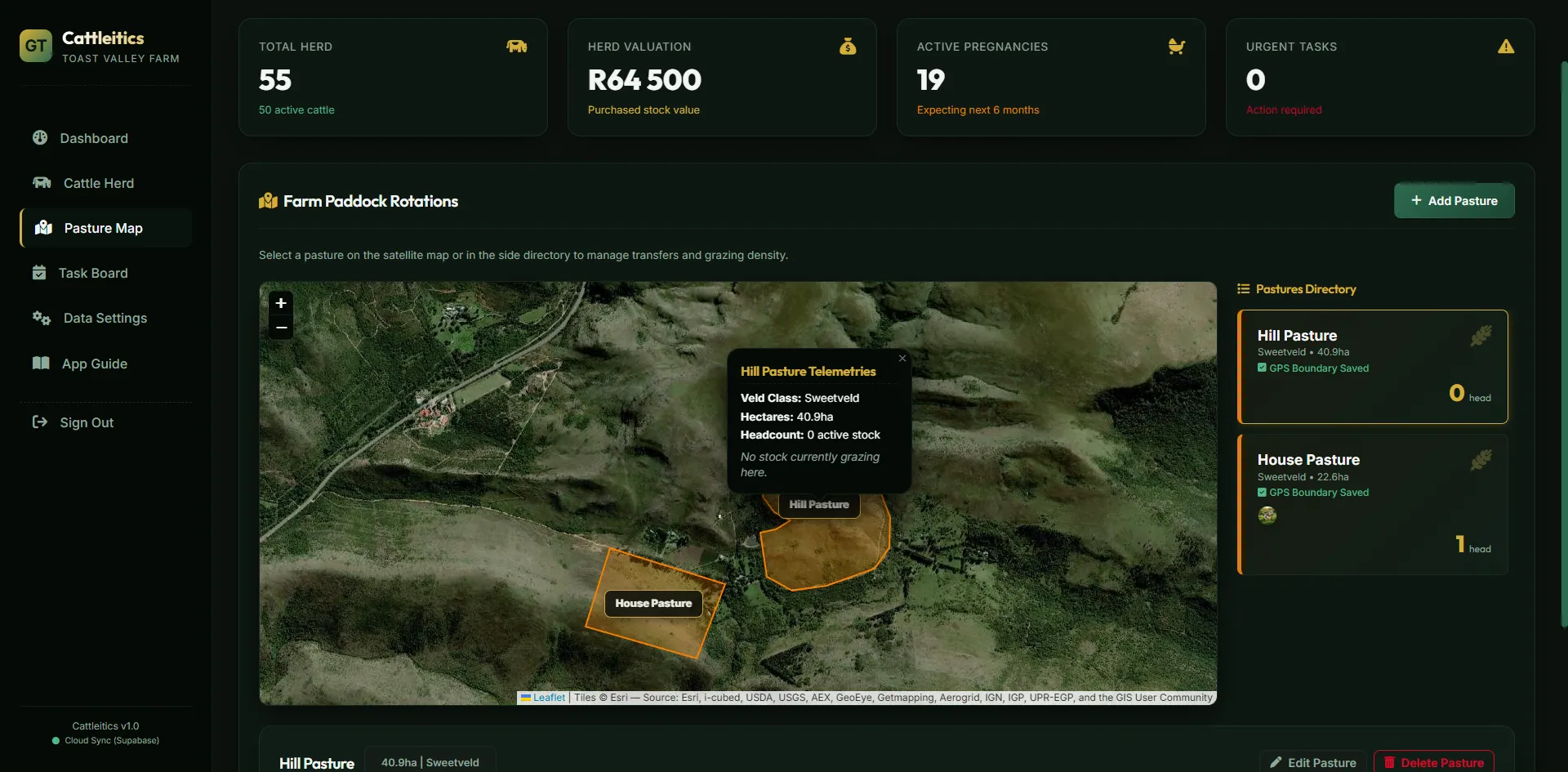 Cattleitics - Cattle Herd Management for Small Farmers screenshot 2