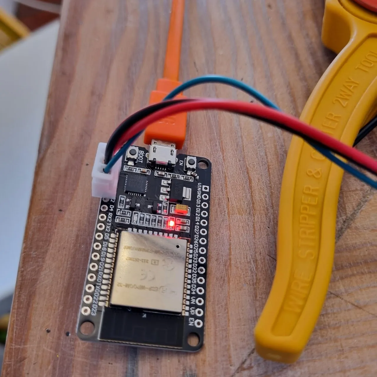 The ESP32module I used.